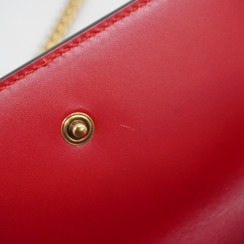 Auth Gucci Guccissima cherry mini chain shoulder 481291 Women's Leather Shoul... - Picture 7 of 8